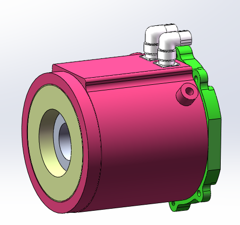 Water-cooled 380V three-phase induction motor-4.5k