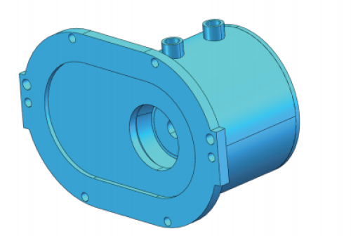 Water-cooled 380V three-phase permanent magnet synchronous motor-3.7kW/6kW